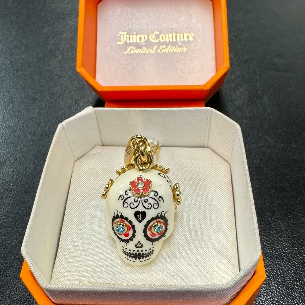Juicy Couture Sugar Skull Charm 2013 Limited Edition